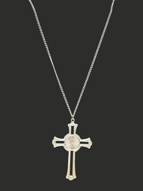 Crucifix Necklace - Large Charm on Chain